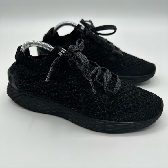 Nobull Aspire Diamond Knit Runner Men's 8.5 Women’s 10 Black Sneakers Gym Run - Picture 1 of 10